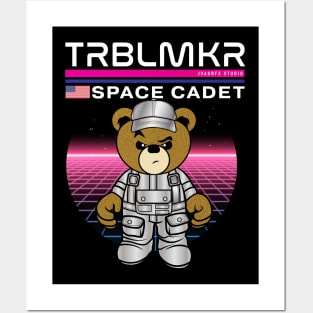 space teddy bear tee Posters and Art